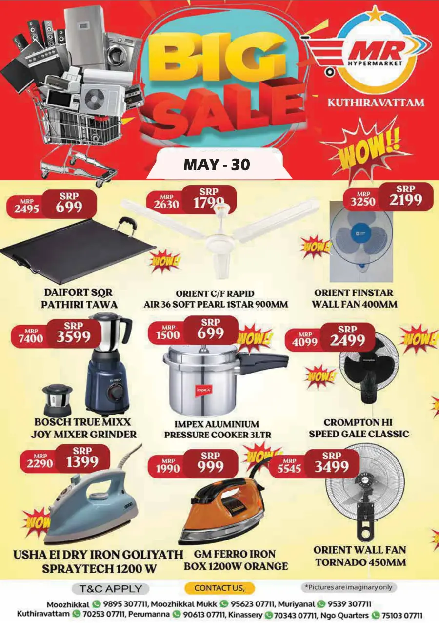 Friday Deals In MR Hypermarket Calicut